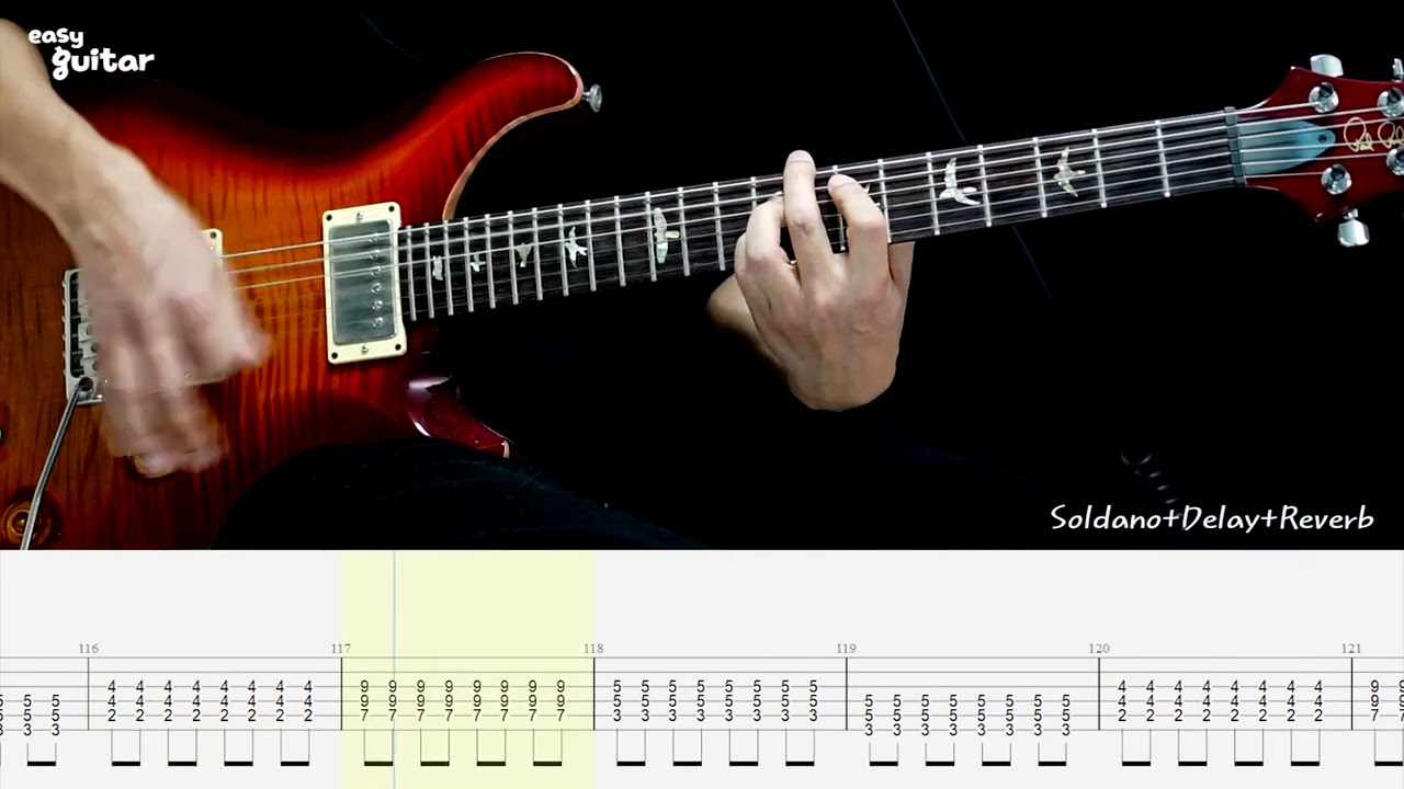 Sum41 - Still Waiting Guitar Lesson With Tab (Slow Tempo)