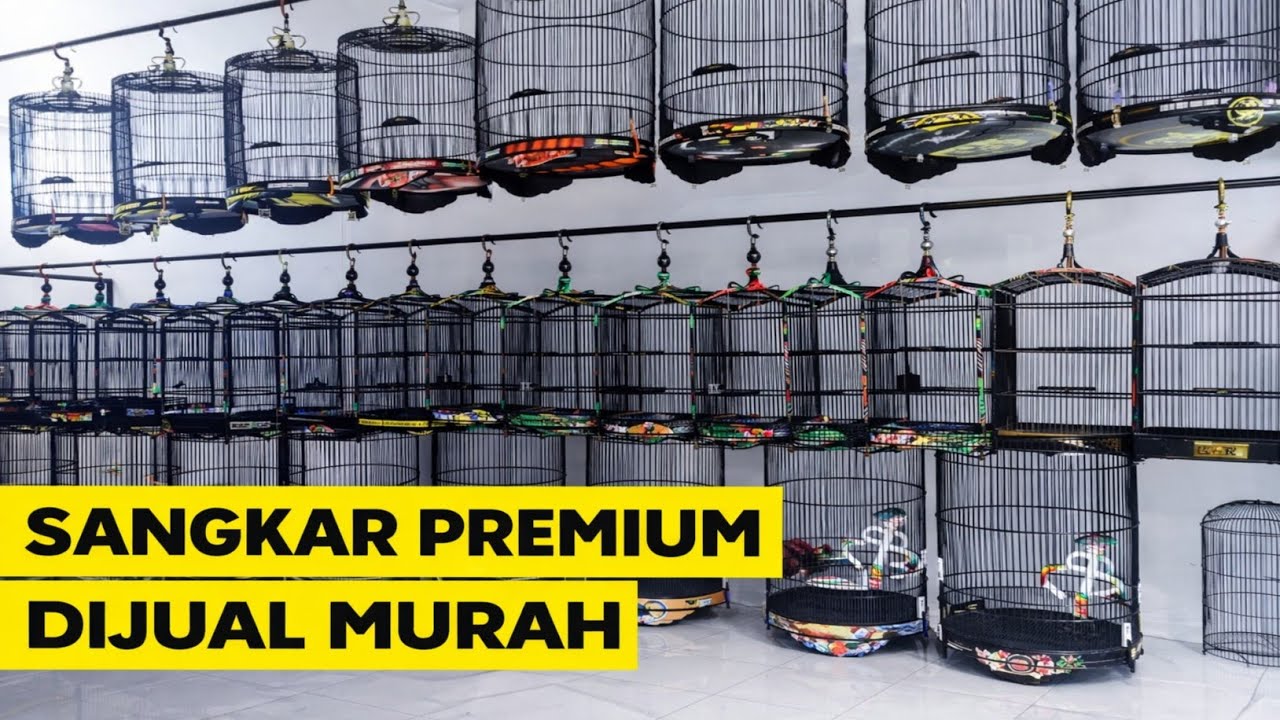 JAMINAN MURAH ! HARGA SANGKAR TERBARU TAHUN 2026 DI LUAR PASAR BURUNG PRAMUKA KIOS RIZKI SANGKAR