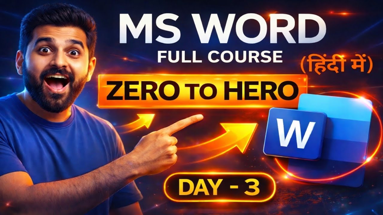 MS Word Home Tab Full Tutorial | Font, Paragraph & Styles Explained | MS Word Course Day 3