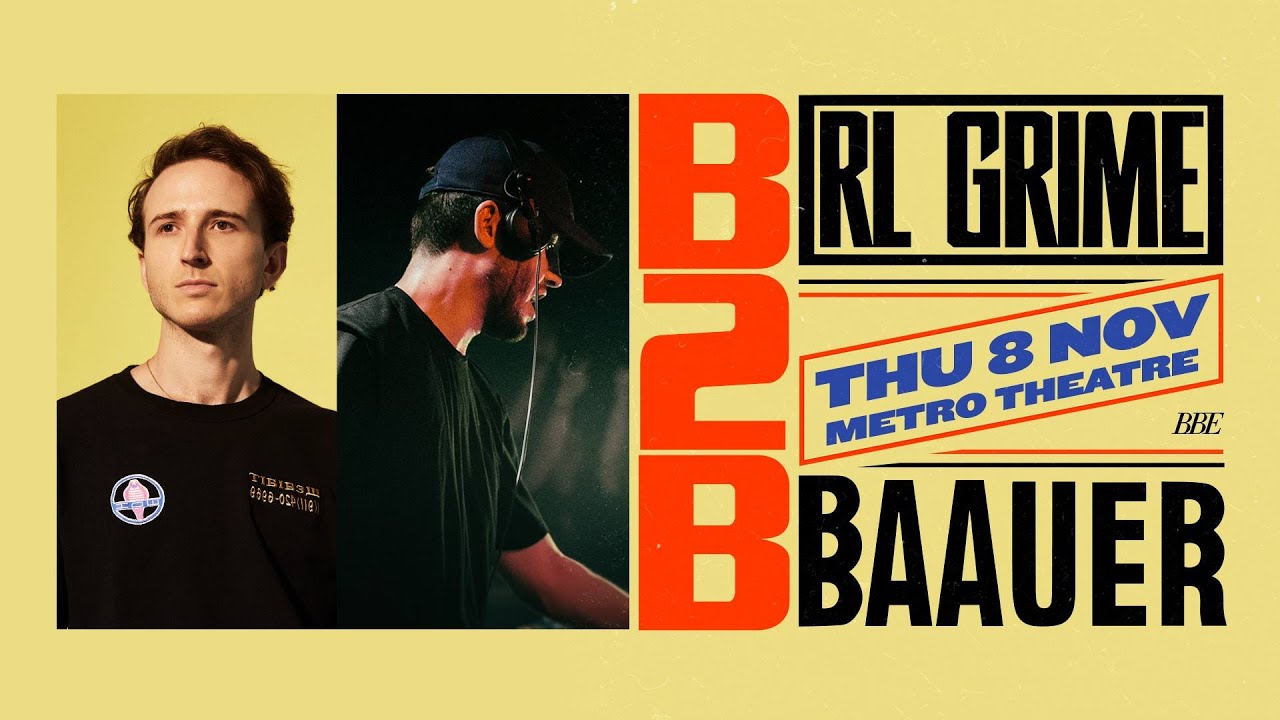 RL GRIME B2B BAAUER LIVE - Sydney 2018