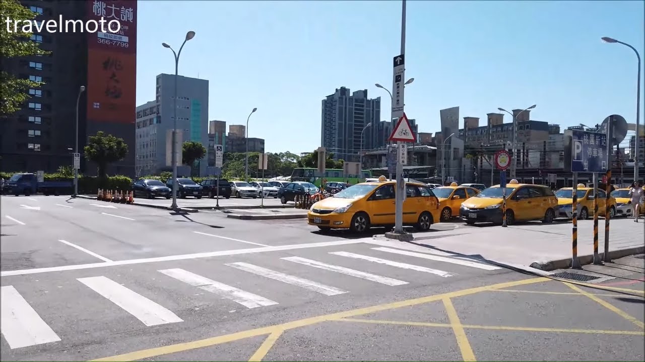 Walking tour in Taoyuan City Taiwan 桃園市