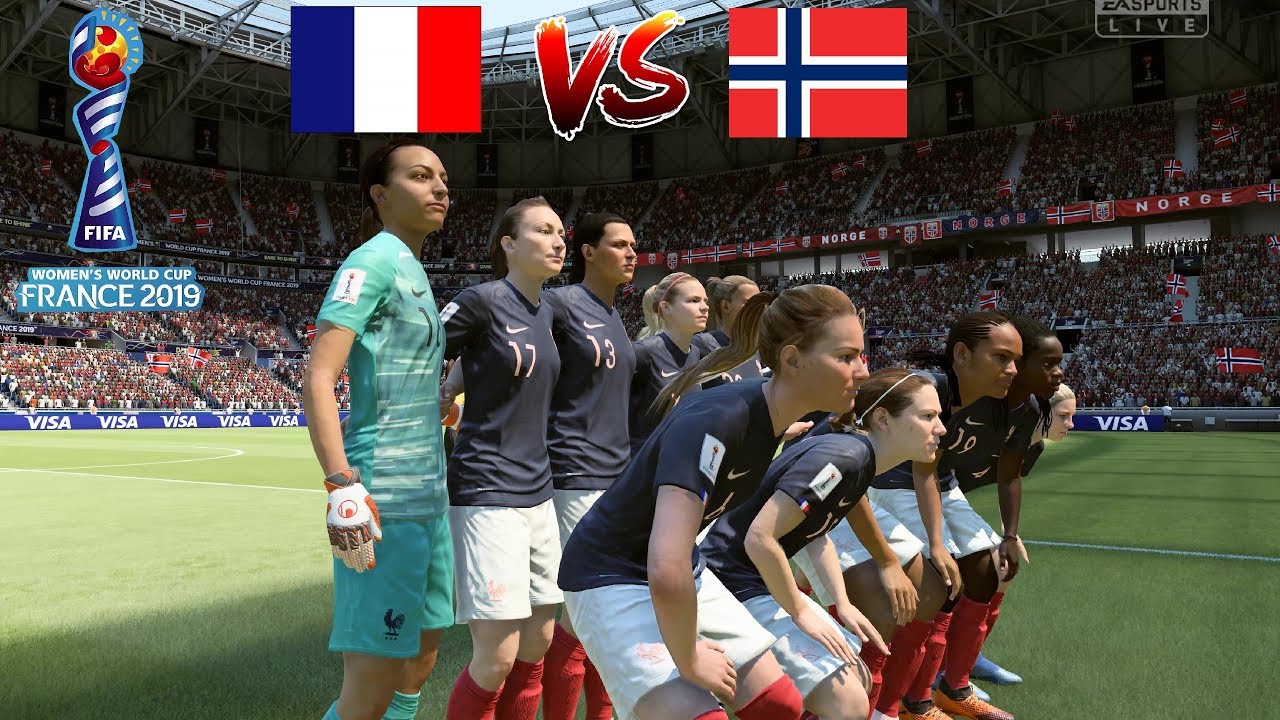 FIFA 19: Coupe Du Monde F&eacute;minine 2019 France Vs Norv&egrave;ge