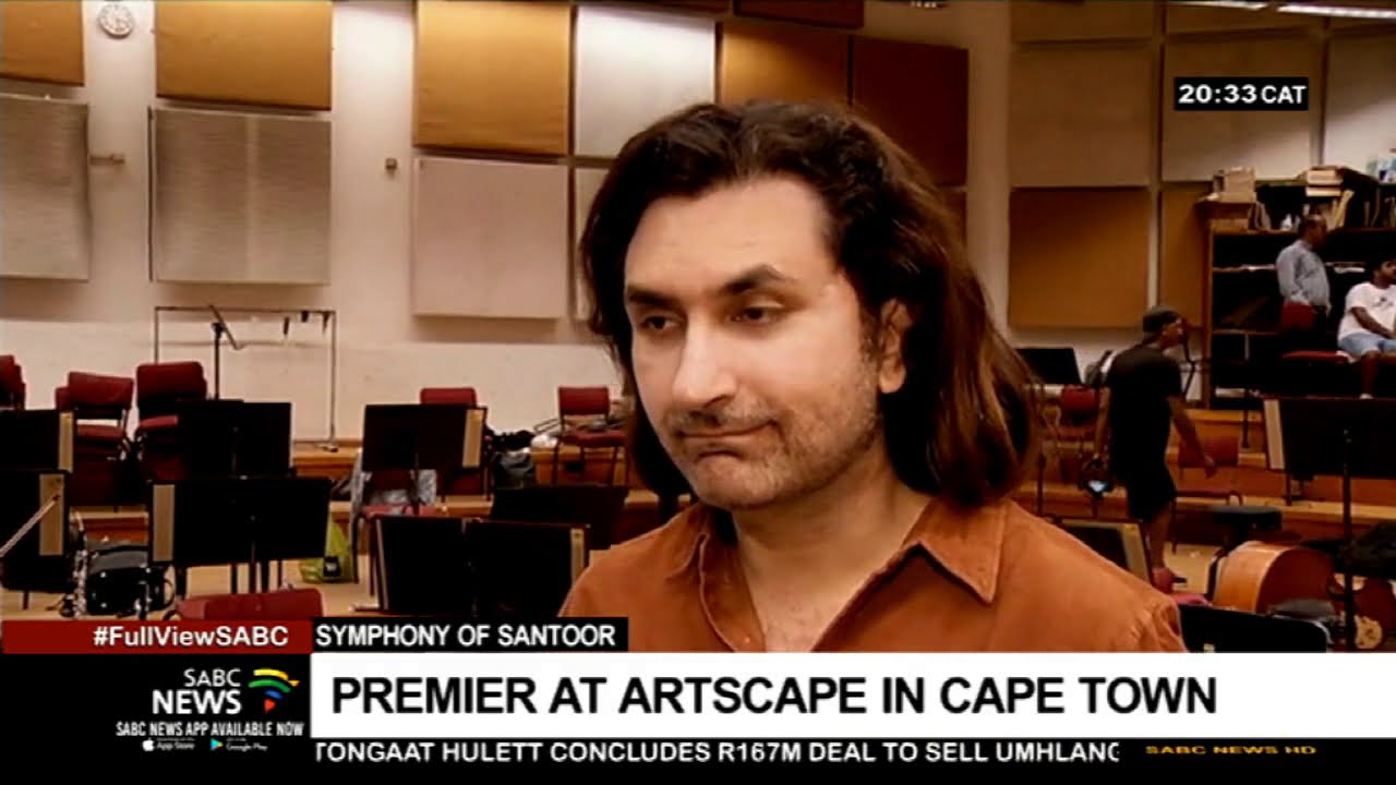World premiere of Symphony of Santoor in Cape Town