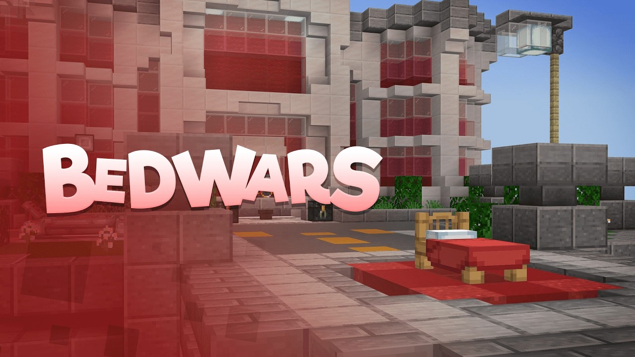 Jogando BEDWARS (jogo bem?)