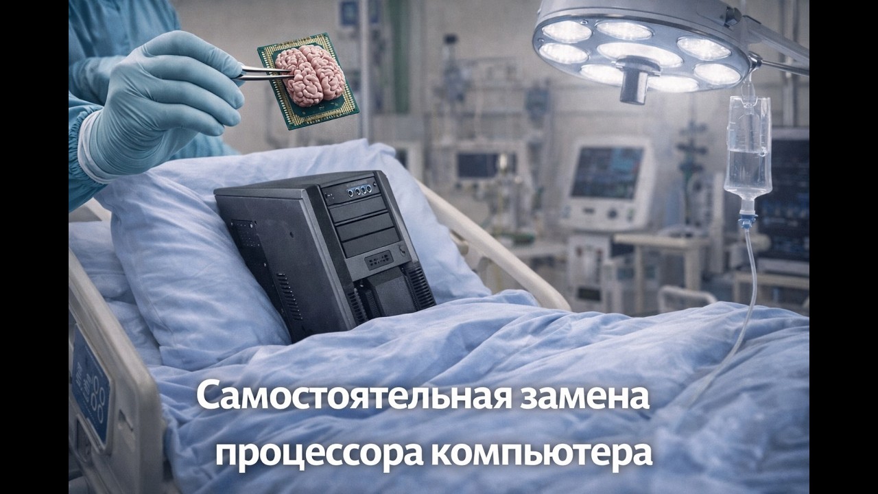 Дал вторую жизнь старому ПК! Замена процессора LGA1155 своими руками (i7-2600)