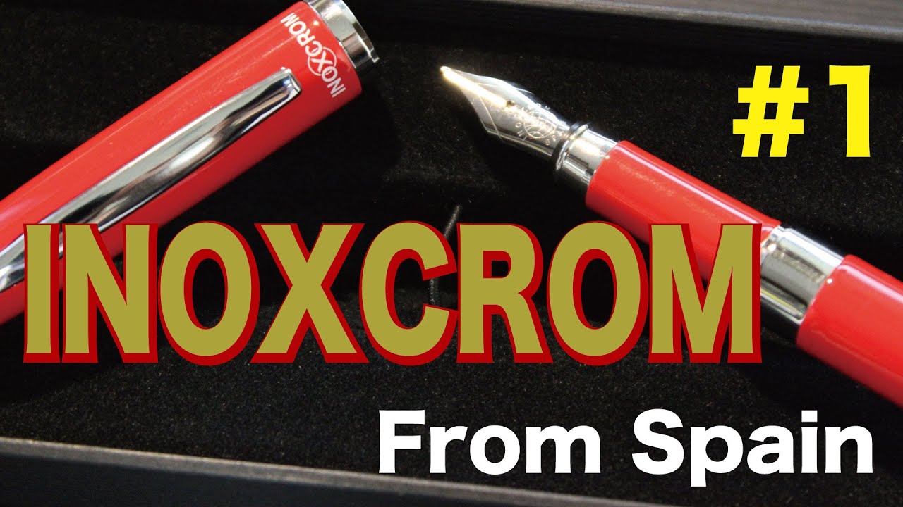 【万年筆】スペインの万年筆 INOXCROM イノックスクロム #01 [fountain pen]