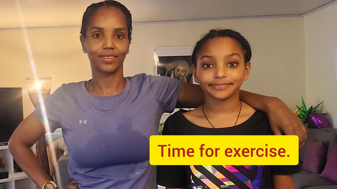 Asne Yishak(አስኒ) is live!Time for exercise
