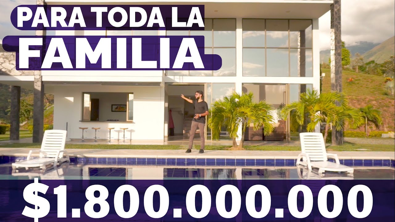 &iexcl;FINCA de RECREO en VENTA! con PISCINA Y VISTA PANOR&Aacute;MICA a 25 MIN DE MEDELL&Iacute;N | Jos&eacute; Luis Rojas