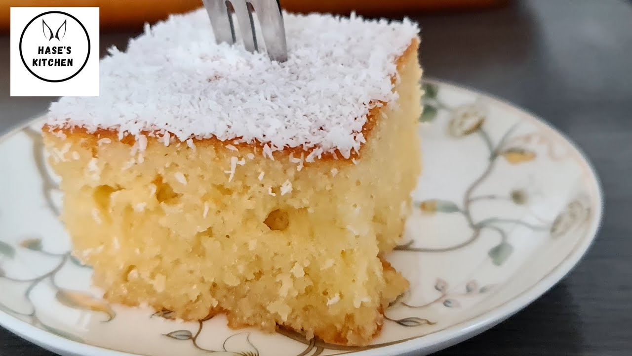 Türkische Klassiker Revani Rezept/ Grießkuchen mit Zuckersirup # 31    کیک ترکی با شربت و نارگیل