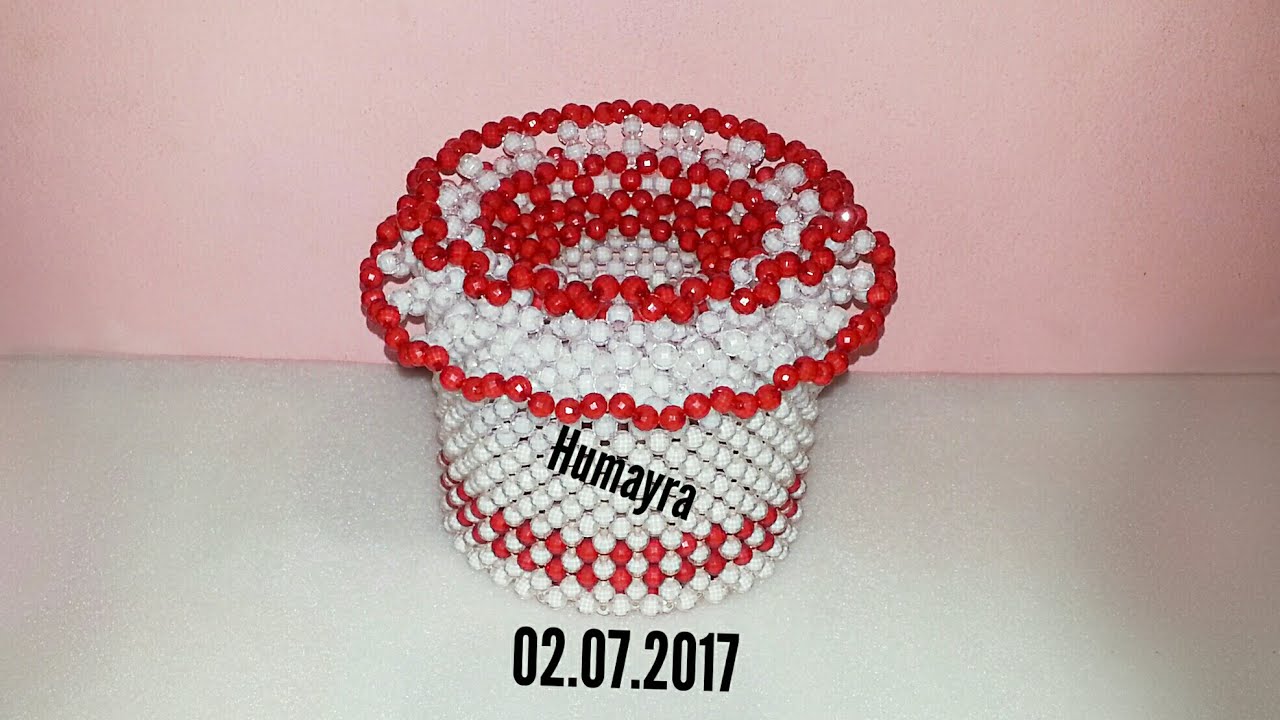 Round tissue box                           Starting technique for beginners