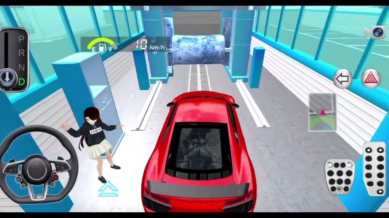 3D Driving Class Simulation || USA Funny 3D Car Officer Refuel His Super Car Gas Crazy Gameplay