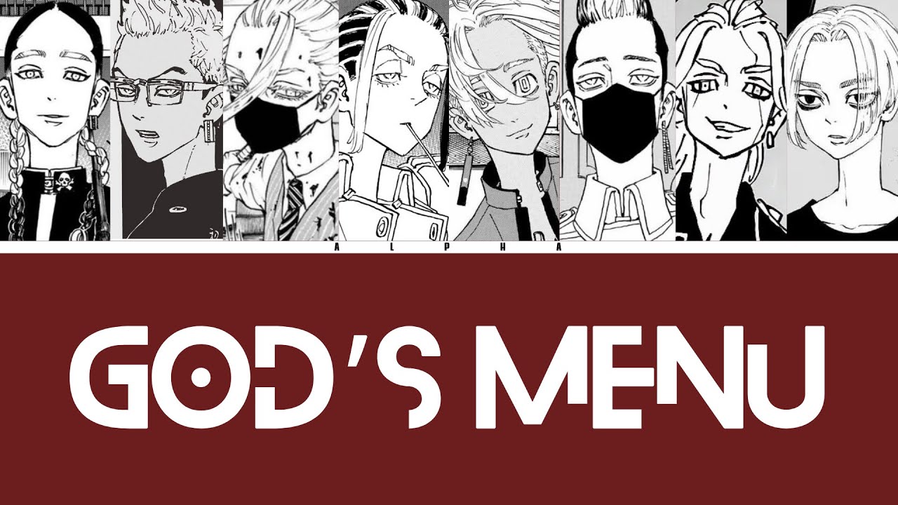 [Color coded] Stray kids-God’s Menu (Tokyo Revengers )