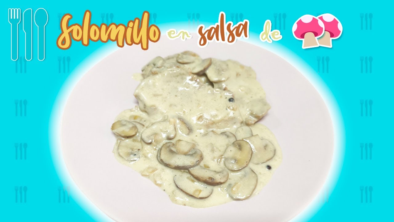 Solomillo en salsa con champiñones portobello 🥩🍄‍