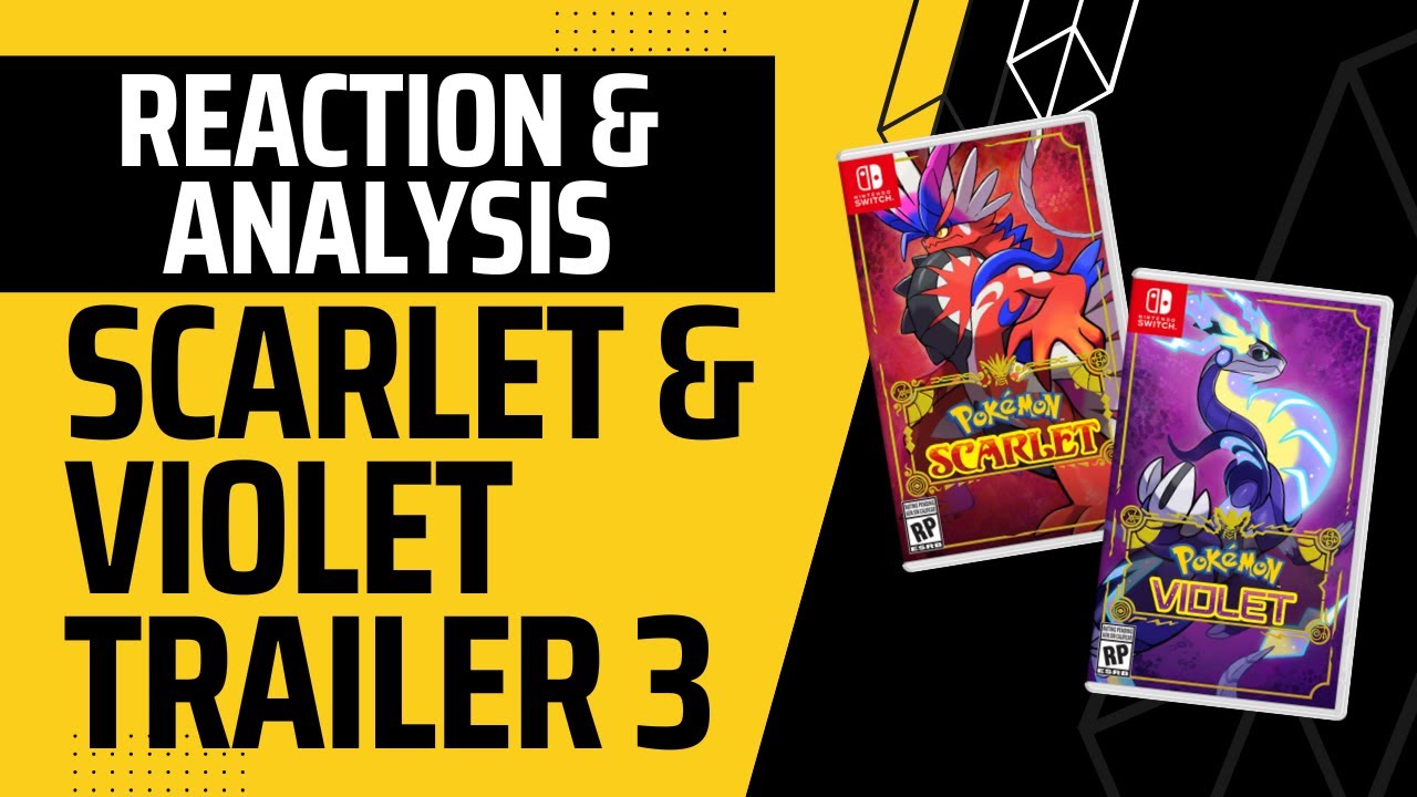 New Pokémon, The New Mount And New Gimmick | Pokémon Scarlet & Violet Trailer 3 Analysis & Reaction