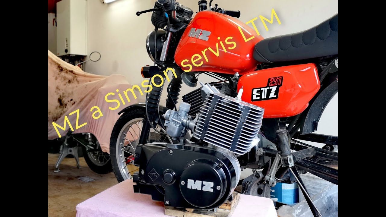 MZ 150 ETZ IFA, částečná renovace motoru, výměna spojky, startovacího segmentu, MZ servis LTM