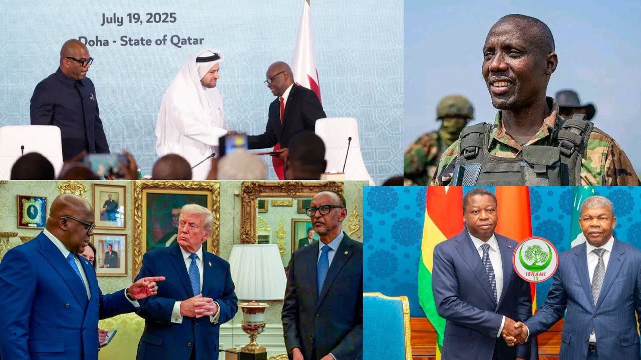 M23 ITUNGUYE ISI YOSE, IBYA DOHA BISUBIYE INYUMA, AMERIKA NA QATAR, ANGOLA NA TOGO BAJEMO