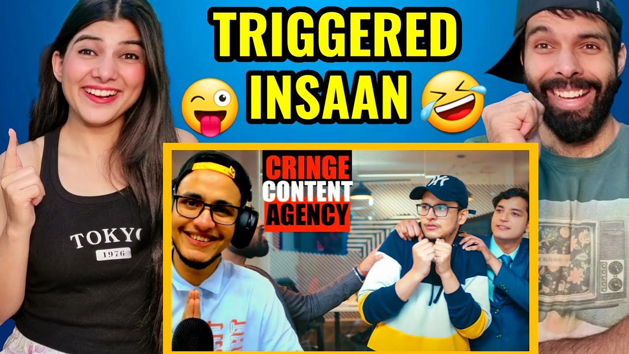 Triggered Insaan - The Professional Reeler 😱😜| Triggered Insaan Reaction video