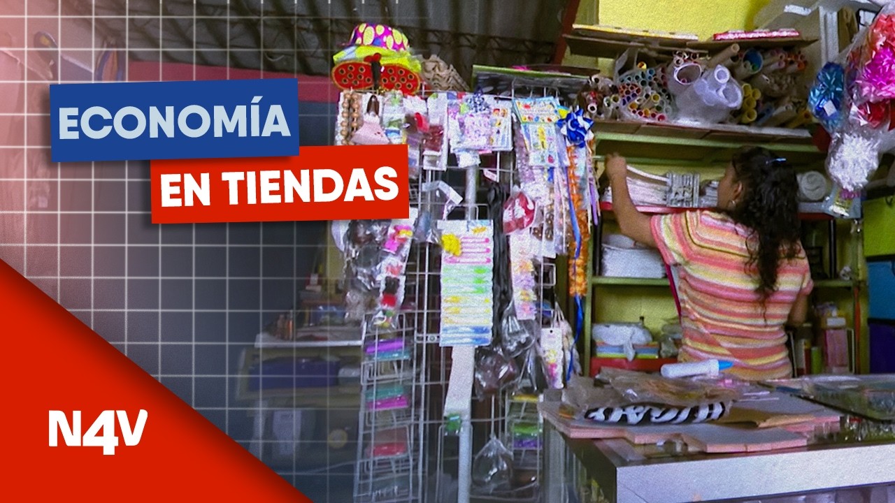Economía en tiendas | Noticias 4 Visión | El Salvador
