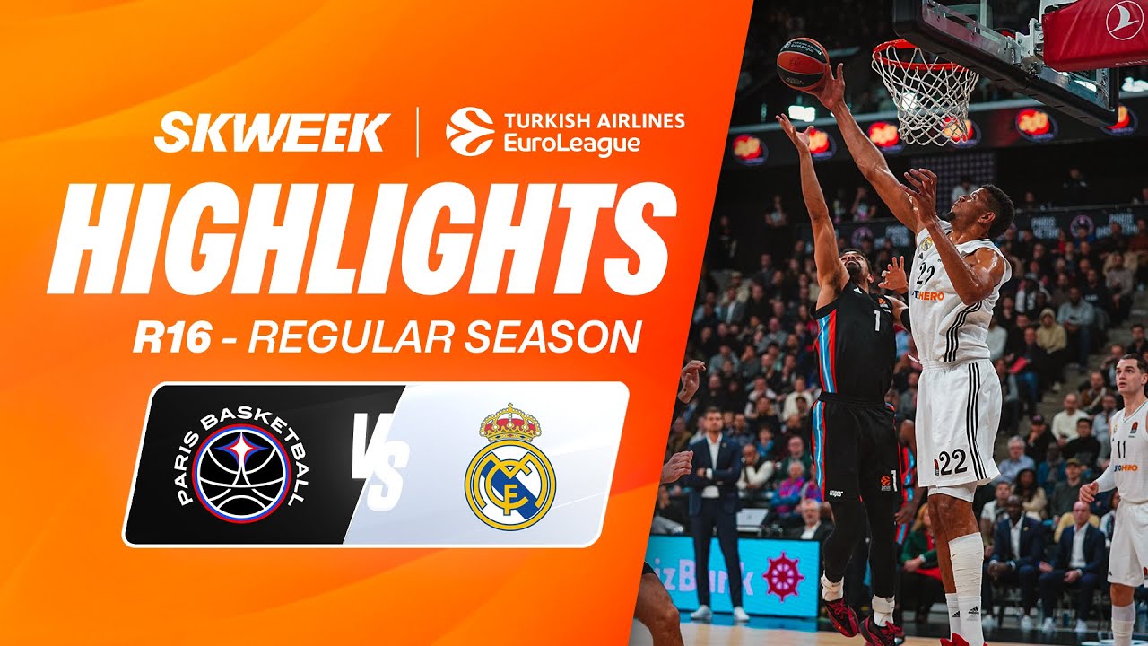 PARIS STARTING A NEW WINNING STREAK ?? 🤯 Paris Basketball vs Real Madrid - Highlights EuroLeague R16