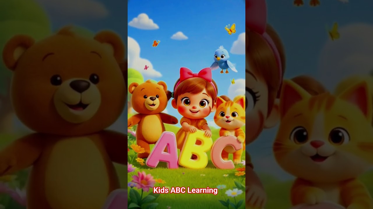ABCD learning, alphabet for kids, kids ABC song, 