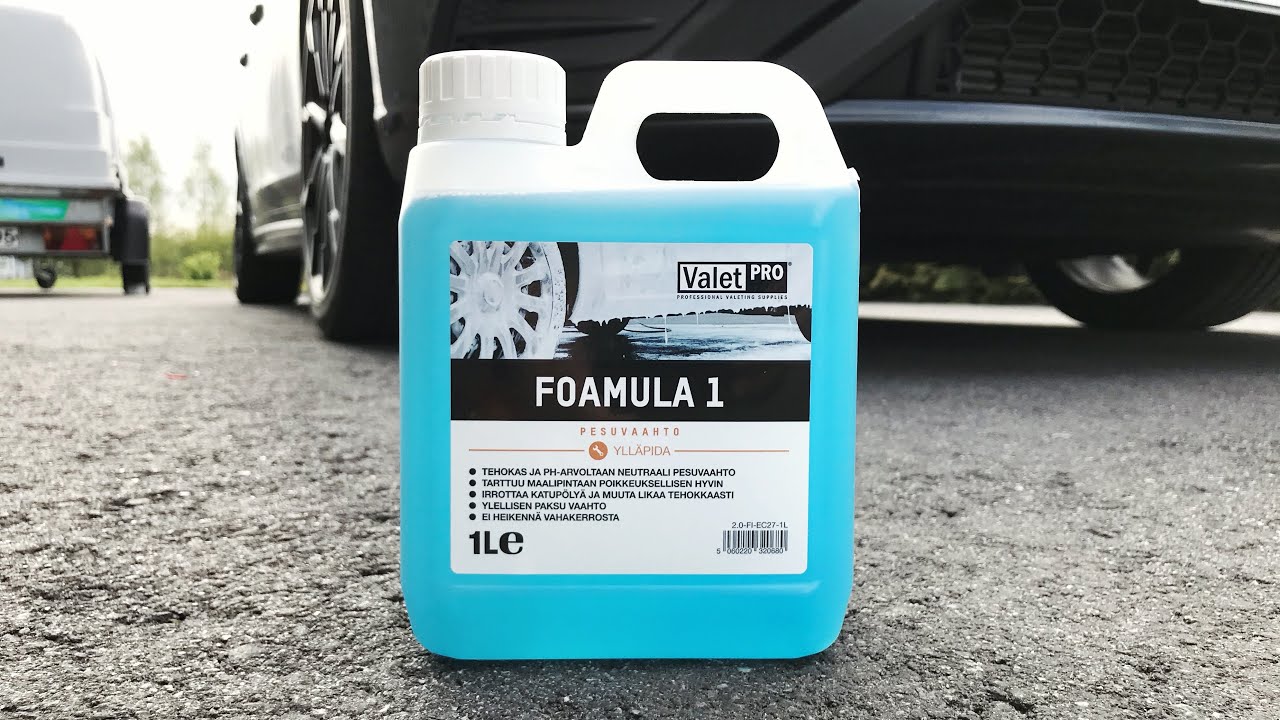 VALETPRO FOAMULA 1 - MAINTENANCE WASH (TOUCHLESS)
