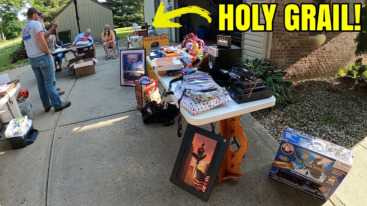 RARE DISNEY HOLY GRAIL AT A YARD SALE
