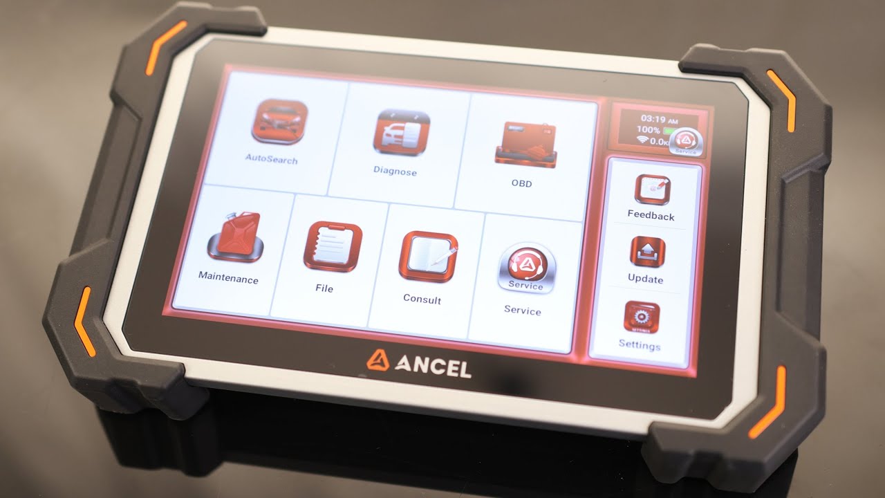 Диагностический сканер ANCEL OBD2 DS500 Elite с двунаправленным сканированием, полнофункциональны...