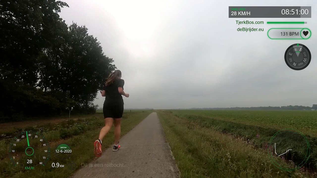 cTB deBijrijder - Hoogezand, De Vosholen (fietspad achterlangs) -  Borgercompagnie 01.