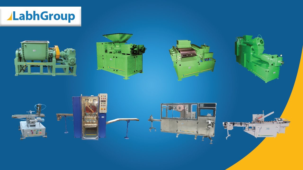 Bathing soap production plant | Automatic body soap making machine manufacturer | Labh Group