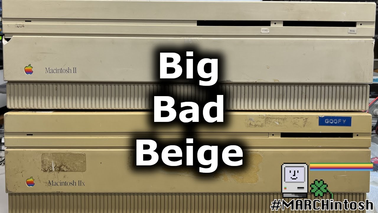 #marchintosh Restoring a Macintosh II and Macintosh IIx (Part I)