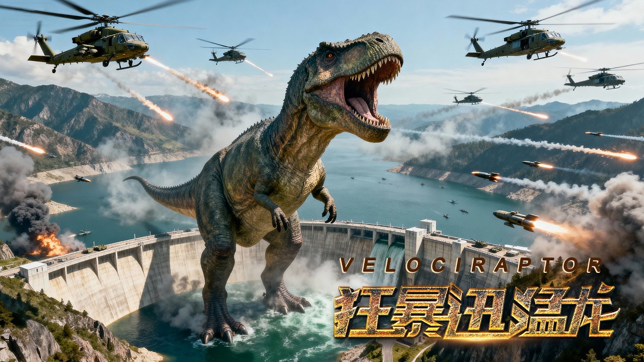 狂暴迅猛龙 Velociraptor | 探险动作电影 Adventure & Action Movie, Full Movie HD