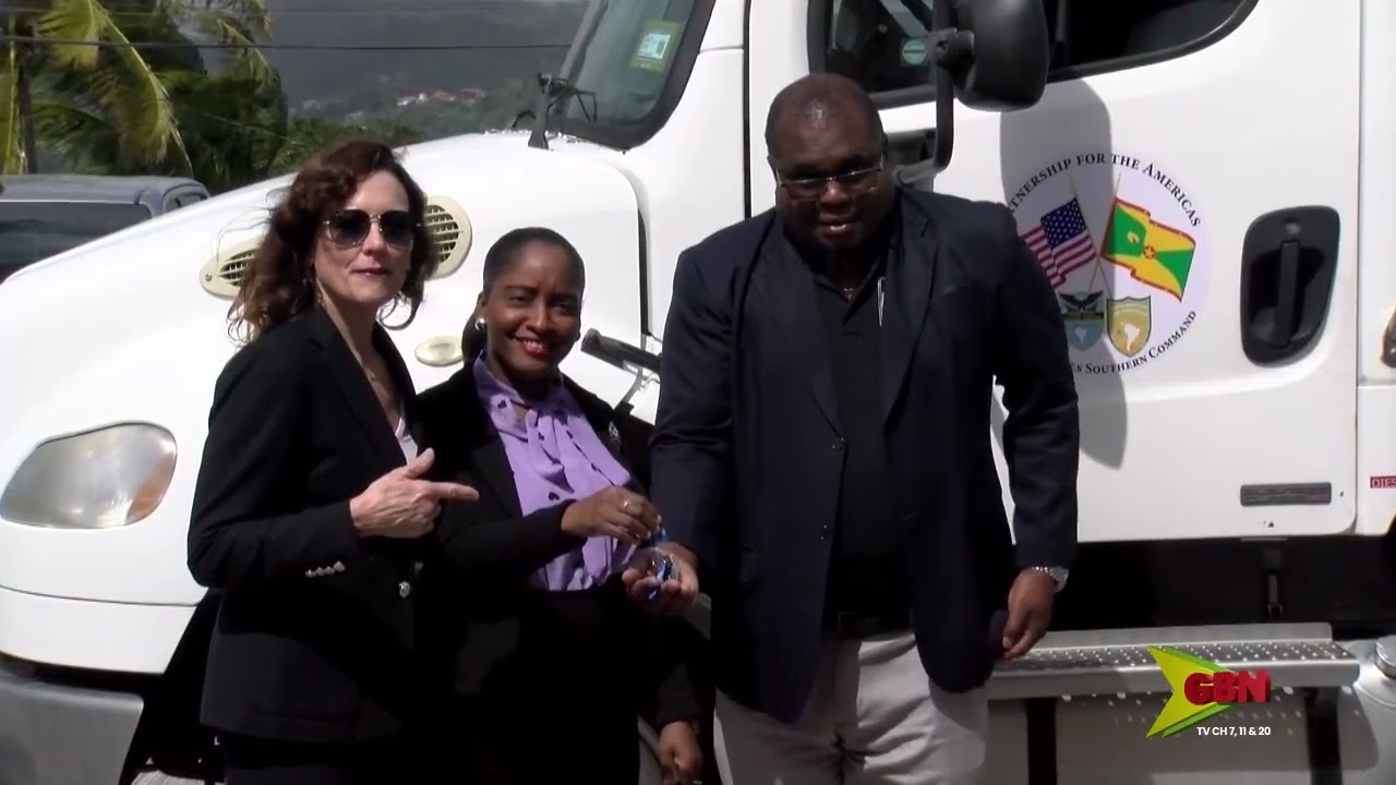 U S  donates emergency truck