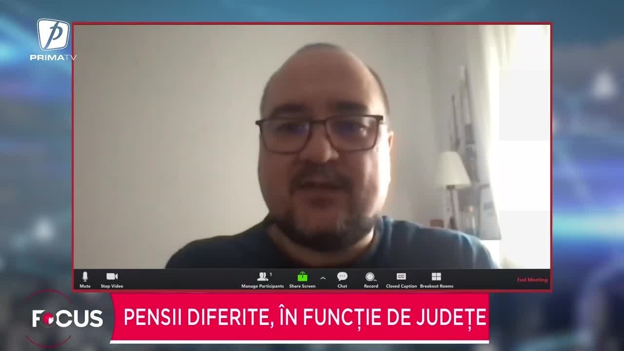 Pensii diferite în funcție de județe