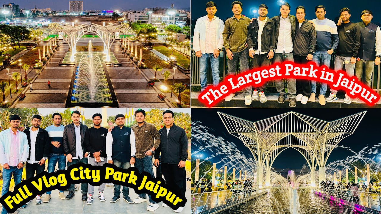 City Park Jaipur Full Vlog || City Park in Mansarovar || The Largest Park in Jaipur @riyazvlogskir 