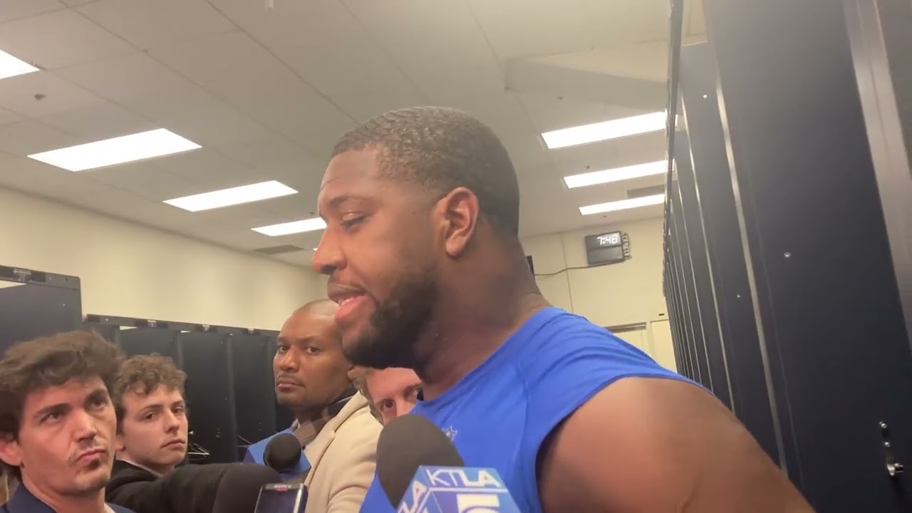Los Angeles Rams DL Kobie Turner Explains Injury That Caused Absence Late in NFC Championship Loss
