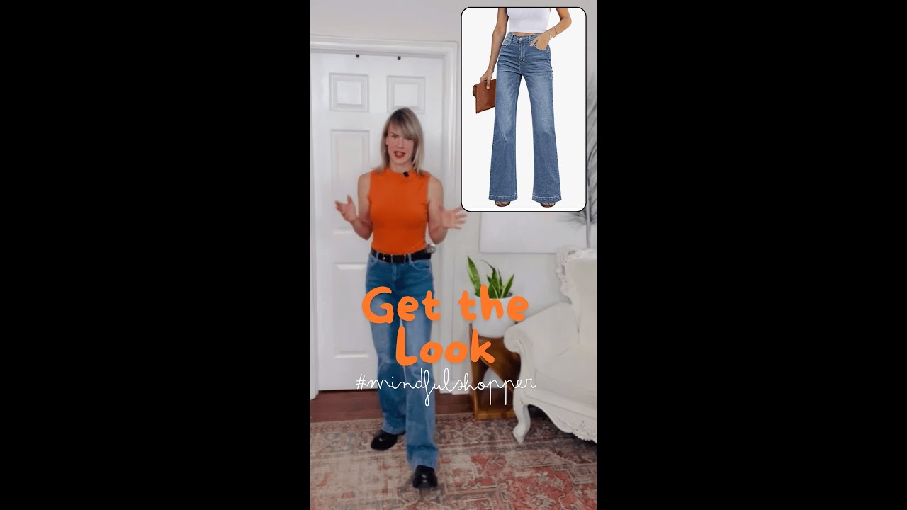 Bootcut Jeans with Plateforms Fall 2024 casual fashion 