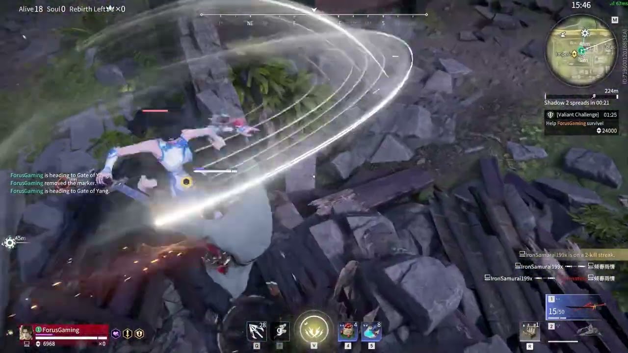 Naraka:Bladepoint - New Hero: Xunhuan Li Solo Gameplay