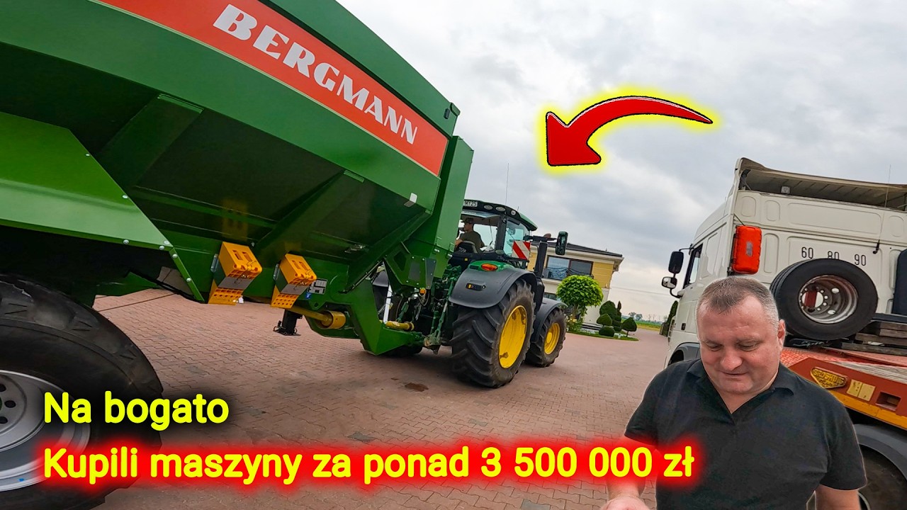 Богатый 👉 Сегодня они купили прицеп для перегрузки, завтра им привезут новый трактор и комбайн