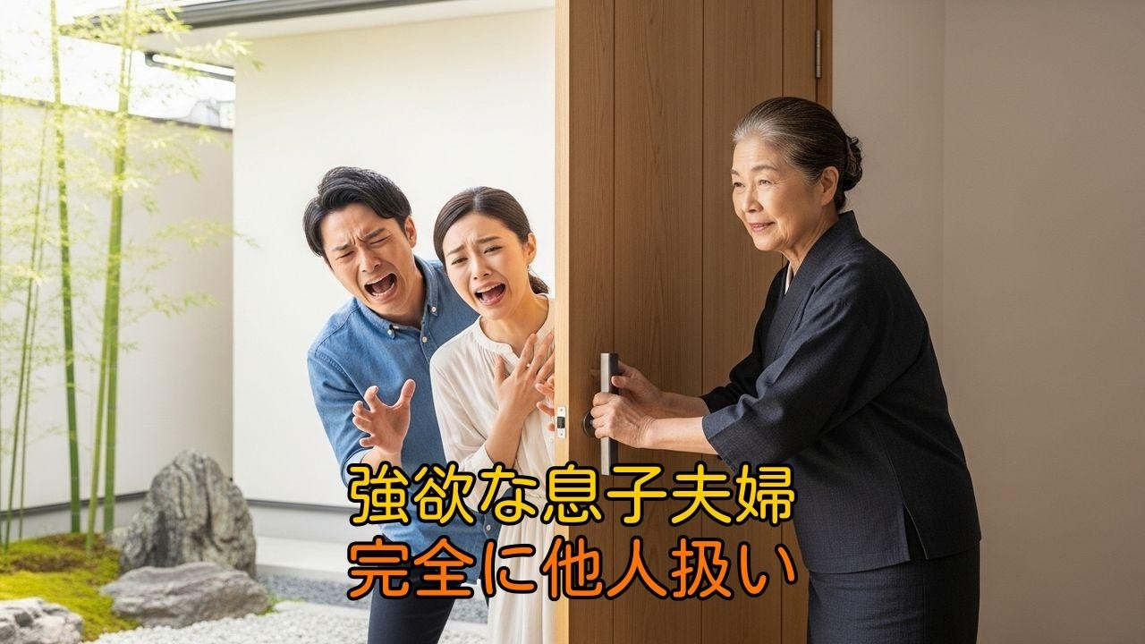 「ボロ家は無理」と拒絶した息子夫婦。1500万で改装後に家を譲れと迫る彼らを他人扱いした結果…