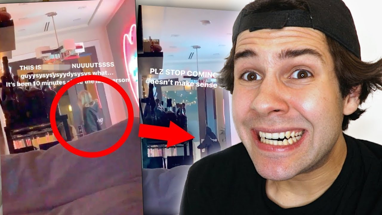 If you thought about visiting David Dobrik's house...you can't anymore