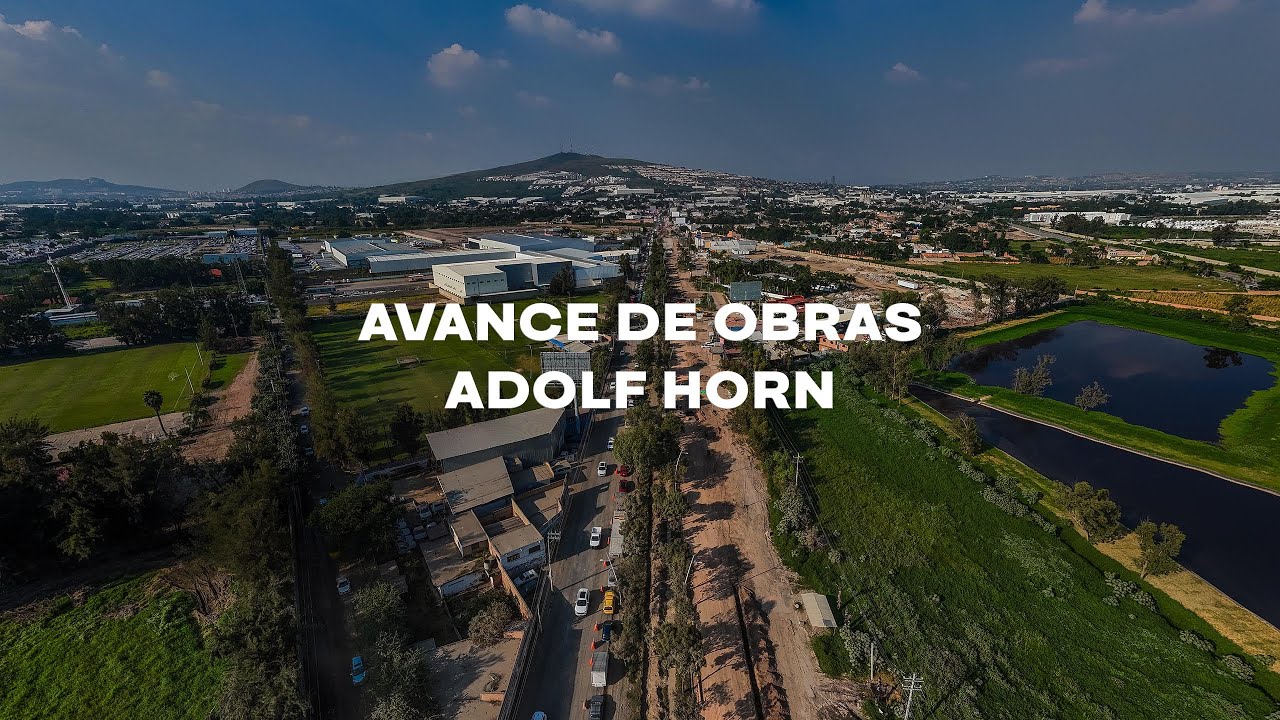 AVANCE DE OBRAS AV. ADOLF HORN