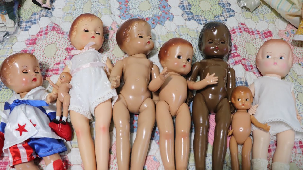 Re-stringing a vintage Patsy doll ~ AWESOME HACK ~ Tutorial ~ string a vintage BJD INEXPENSIVELY