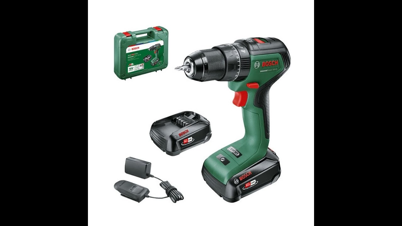 Παρουσίαση δραπανο κατσαβιδου BOSCH Universal Impact 18