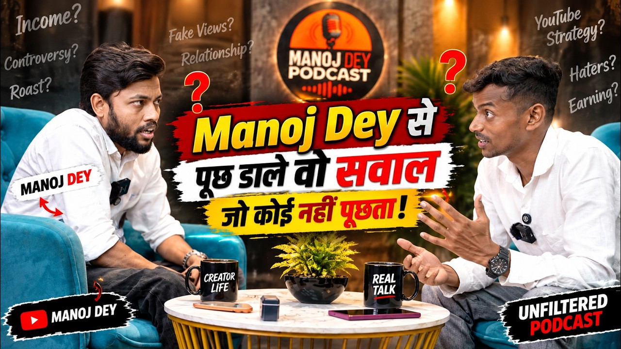 I Asked Manoj Dey THE MOST CONTROVERSIAL QUESTIONS! 😱