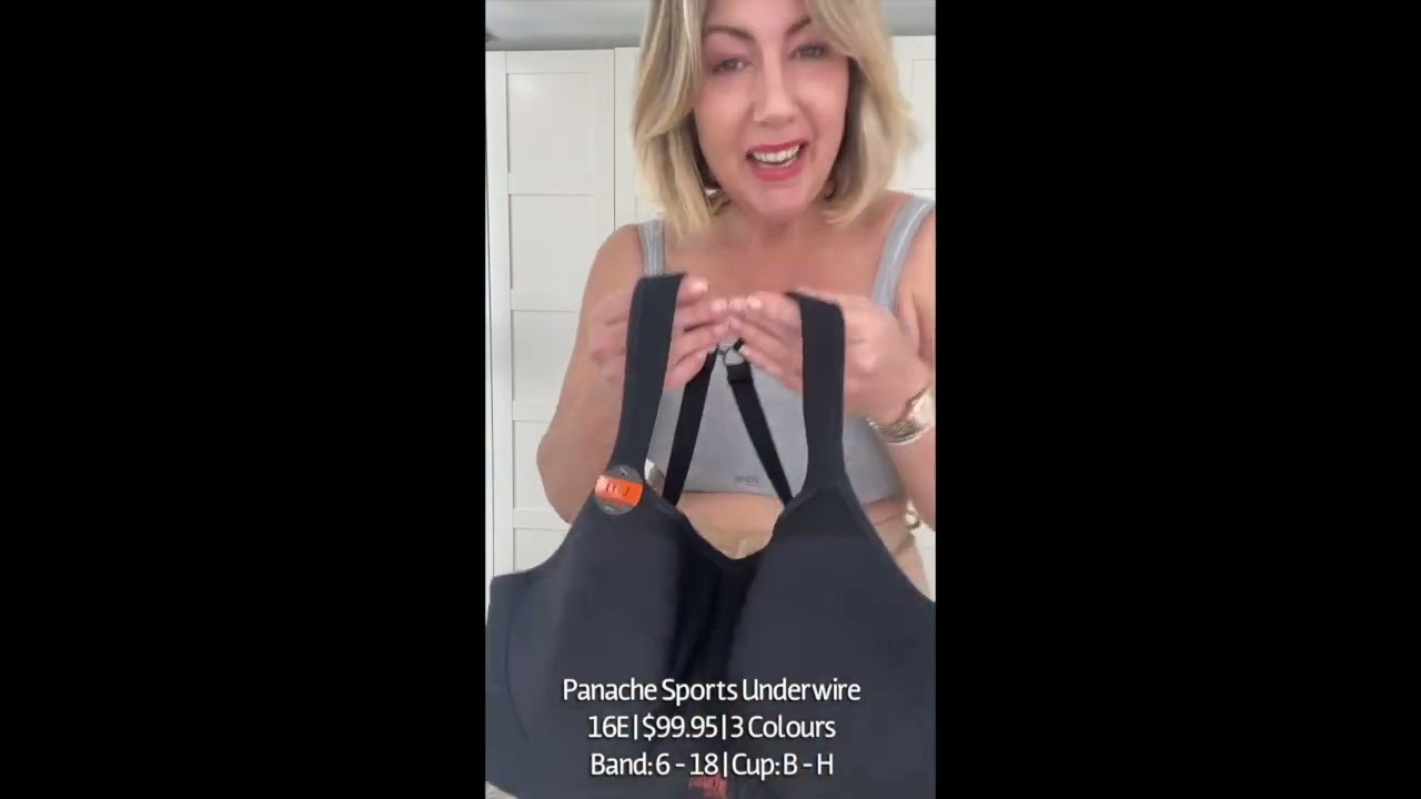 Natalie’s Latest Try-On@LetMeTryBeforeYouBuy❤️Panache Sport Underwired Sports Bra Review