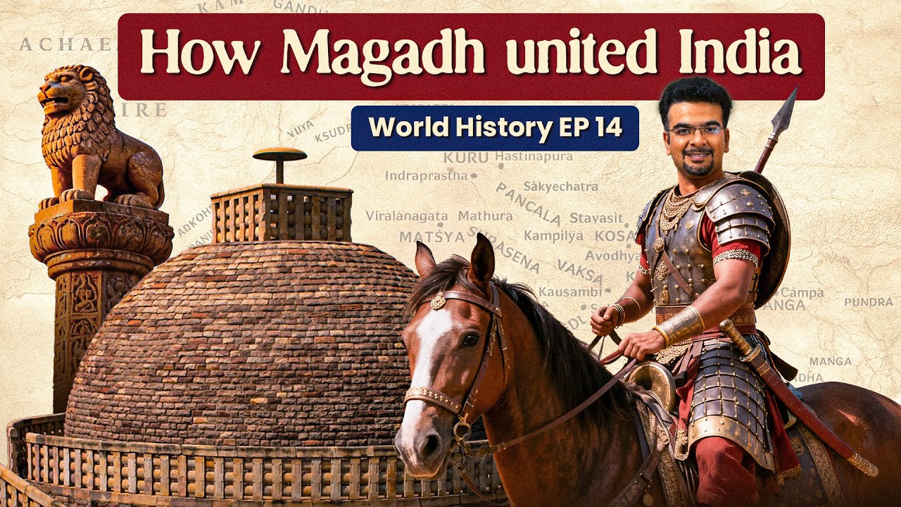 The first empire which united whole India | Magadh Empire | World History EP 14 | TCC