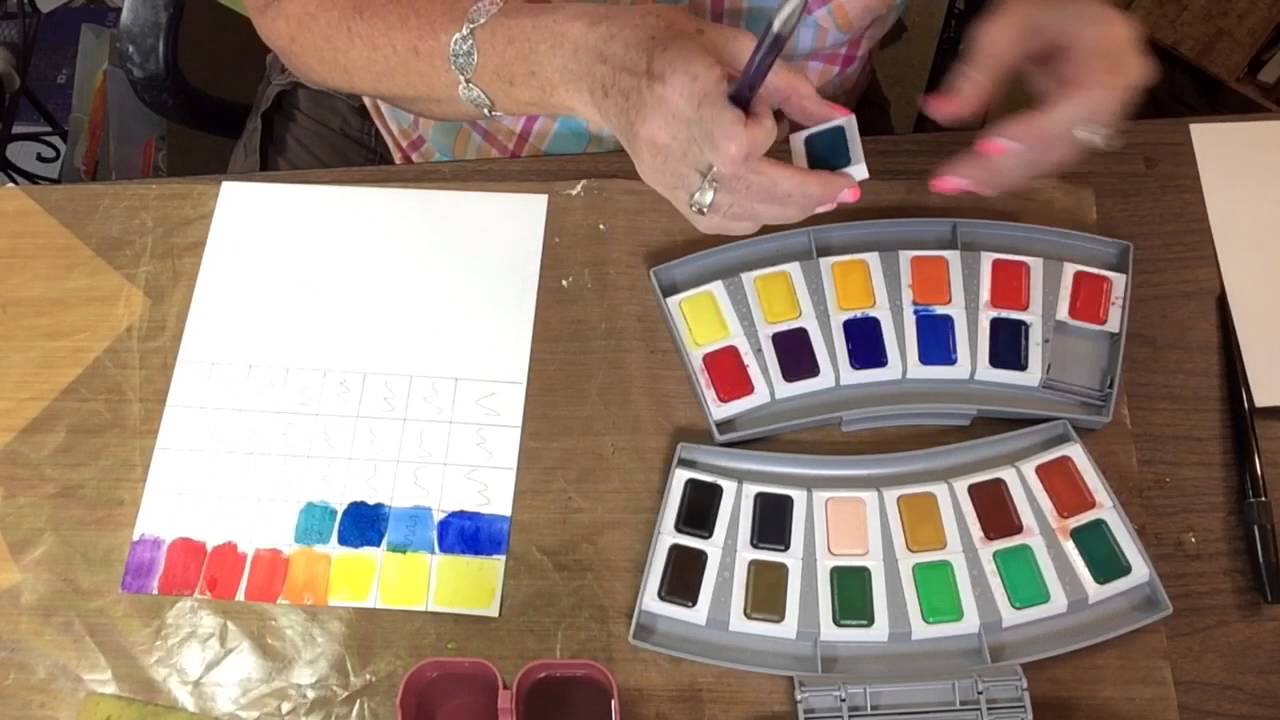 Review Pelican Transparent Watercolor Set