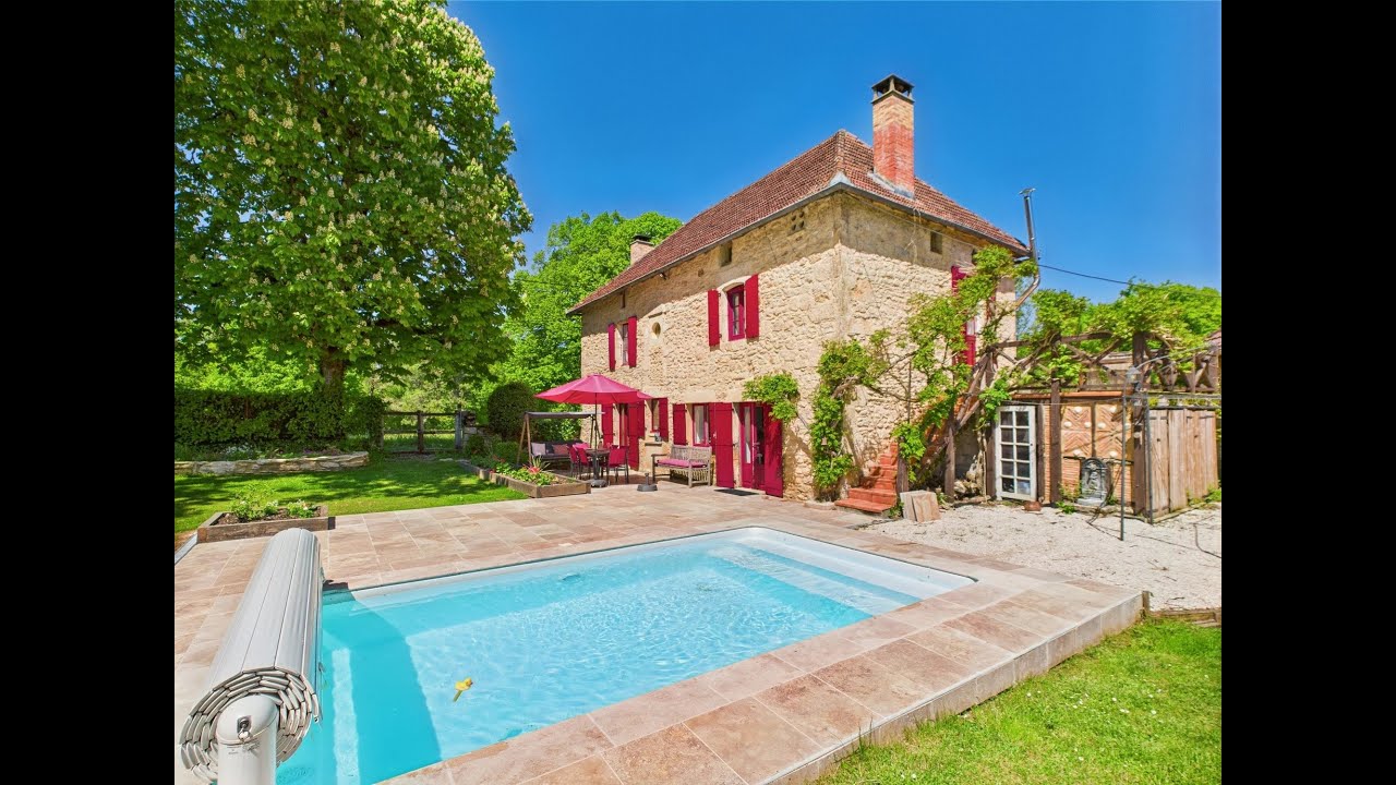 Two spacious stone houses for sale in the Lot, France - Ref. BVI80238