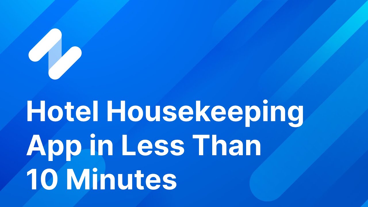 Hotel Housekeeping App built in less than 10 Mins | #BuildwithZorp