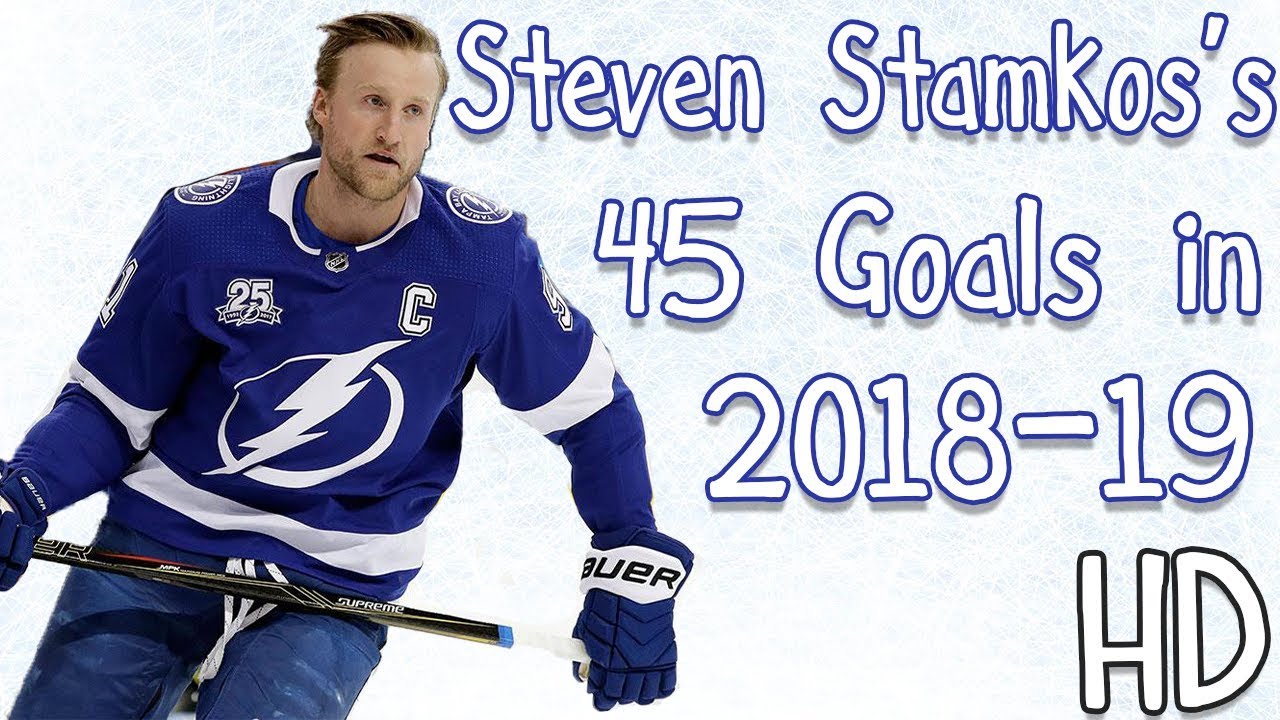 Steven Stamkos' 45 Goals in 2018-19 (HD)